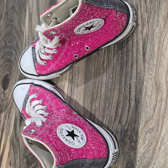 Chuck Taylor All Star Glitter Sneakers - Picture 4 of 8